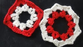 Вязаные мотивы часть-1 Вязание крючком Crocheted motifs part-1