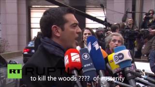 When Alexis Tsipras Speaks English