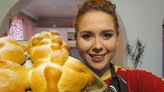 pan de muerto receta fácil