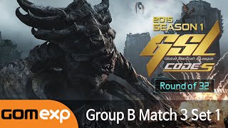 MarineKing vs YoDa (TvT) - Code S Ro32 Group B Match 3 Set 1, 2015 GSL Season 1 - Starcraft 2
