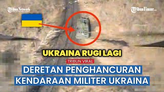 Peralatan Militer Infanteri Ukraina Habis Dihantam Kelompok Militer Rusia