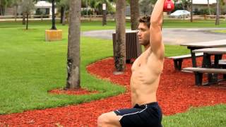 How To: Lunge with Kettlebell Press