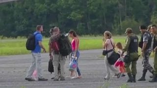 American family escapes from pirates in South America