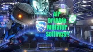 Rocket League - Insane Air Dribble Mutator Settings!!