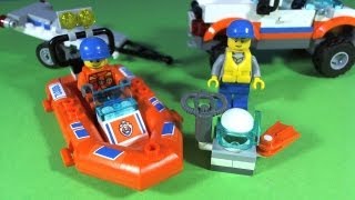 LEGO CITY Coast Guard 4x4 DIVING BOAT 60012
