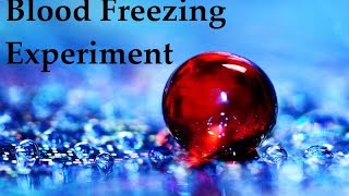 Blood Freezing Experiment by EvraVon53