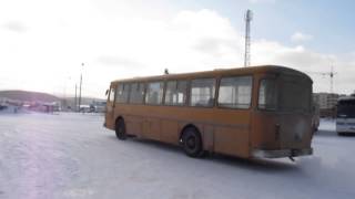 ЛиАЗ-677М, г/н АМ 047 66, маршрут №4, Ревда, автостанция