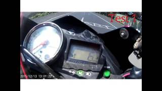 Satria fu 150RR with pwk test speed