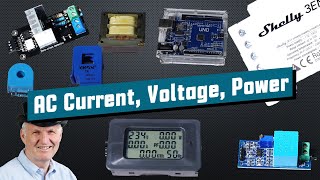 Correctly Measuring Mains Voltage, Current, and Power for Home Automation