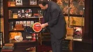 Ricky Jay penetrates a watermelon