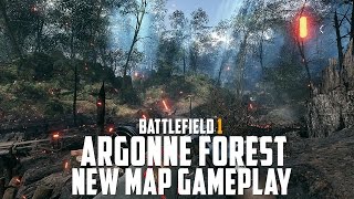 Battlefield 1 Argonne Forest (No HUD) Multiplayer Gameplay