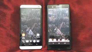 HTC ONE VS SONY XPERIA Z