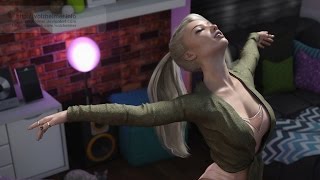 Behind The Scenes: The Practice - Setting up a scene in Daz Studio 4.9 (Timelapse)