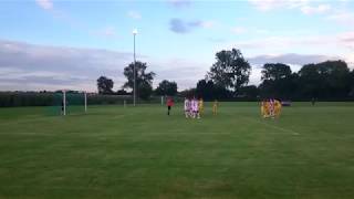 SV Mering - FC Lauingen (Missglückte Freistoßvariante)