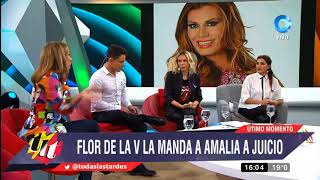 Flor de la V contra Amalia Granata: ¿La mandará a juicio por calumnias e injurias?