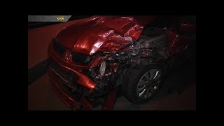 В Киеве пьяный водитель на элитном мерседесе устроил серьезное ДТП