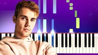 Justin Bieber - Intentions ft. Quavo (Piano Tutorial)