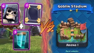 Clash Royale | GIANT SKELETON + CLONE TROLLING ARENA 1! | *FUNNY MOMENTS* (Drop Trolling #32)