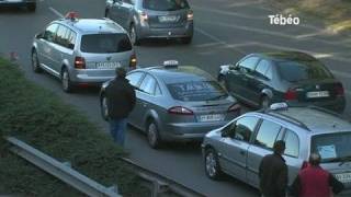 Taxis en colère dans le Finistère !