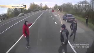 Видео страшной аварии в Ленинградской области попало в Сеть