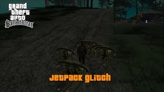 GTA San Andreas - Сохранение jetpack'a в сейве | Jetpack Glitch