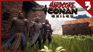 SAVANNAH ADVENTURE EP03 | Hardcore Conan | Conan Exiles Gameplay