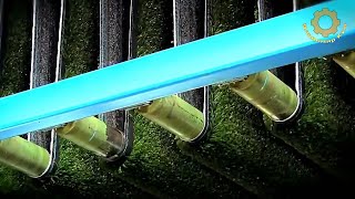Как делают футбольное поле с искусственным газоном
