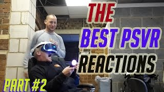 The Best Playstation VR Reactions Compilations! Funny Virtual Reality VR Reactions Moments