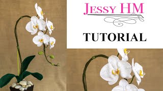 Crochet Orchid TUTORIAL | Реалистичная Орхидея Крючком Мастер Класс