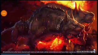 Elemental Lord solo-ed Cerberus hell mode one star (Dragon Nest M)