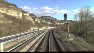 Führerstandsmitfahrt Northeim-Treuchtlingen Teil 4:Gemünden-Würzburg