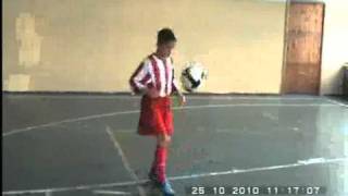 Vukan Kovac from FC Red Star A Talented football wizard - juggling 2010 part I