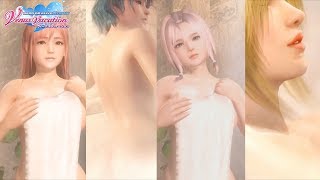 Dead Or Alive Xtreme Venus Vacation: All SSR Shower Scenes (& DLC)