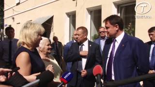 Губернатор проверил, как в Садовом переулке Тулы отремонтировали дома