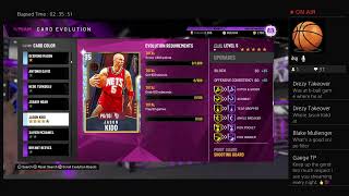 NBA 2k20 MYTEAM EVOLVING JASON KIDD,  PLAYING WITH GALAXY OPALS