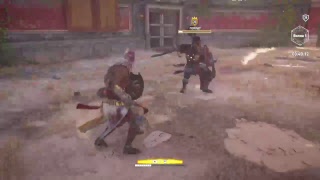 Assassins creed Истоки. Гладиаторский бой. Гоплит