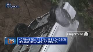 Korban Tewas Banjir & Longsor Jepang Mencapai 50 Orang