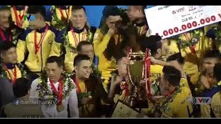 SLNA vs Bình Dương 5-1 vô địch Cúp Quốc gia 2017