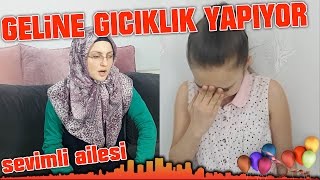 GICIK KAYNANA TİPLERİ,Gelini Kızdırmak İçin Elinden Geleni Yapıyor | Eğlenceli Video