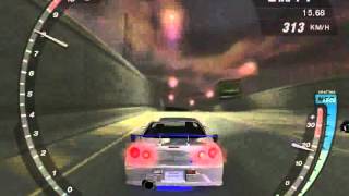 NFS Underground 2 nissan skyline Brian Part 2