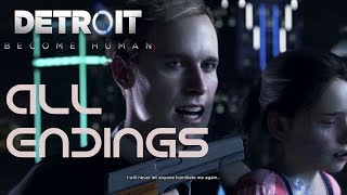Detroit: Become Human Demo - The Hostage Chapter (ALL SIX ENDINGS)