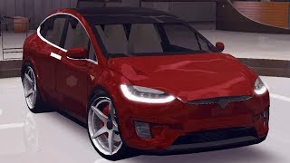 Driving School 2017 Tesla, Steering Wheel Tesla Model X Car Games