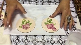 ШКОЛА  ДЕКУПАЖА  Татьяны Шелиповой: ДЕКУПАЖ -- для начинающих / DECOUPAGE  TUTORIAL/ 剪纸