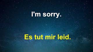 Learn German While You Sleep ? 130 Basic German Words and Phrases ? English German