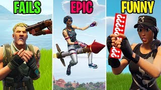 BEST Rocket Ride EVER! FAILS vs EPIC vs FUNNY - Fortnite Funny Moments (Battle Royale)