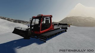 SkiregionSimulator19 - Pistenbully 100 - Part 1