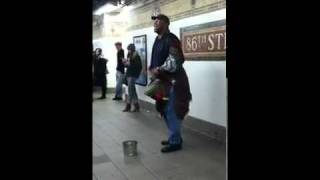 Homeless man sings Adele's Someone like you.Amazing!