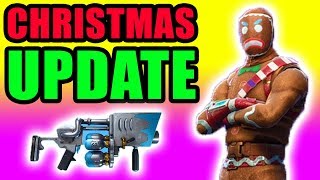 New Christmas Update! ? Fortnite BR New Winter Update Gameplay