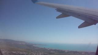 Take off from Anapa to Moscow(Vnukovo)