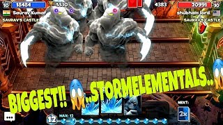 Biggest Storm Elemental forever !! In - Castle Crush